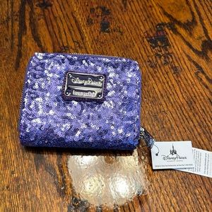 NWT Loungefly x Disney Parks Purple Potion Wallet